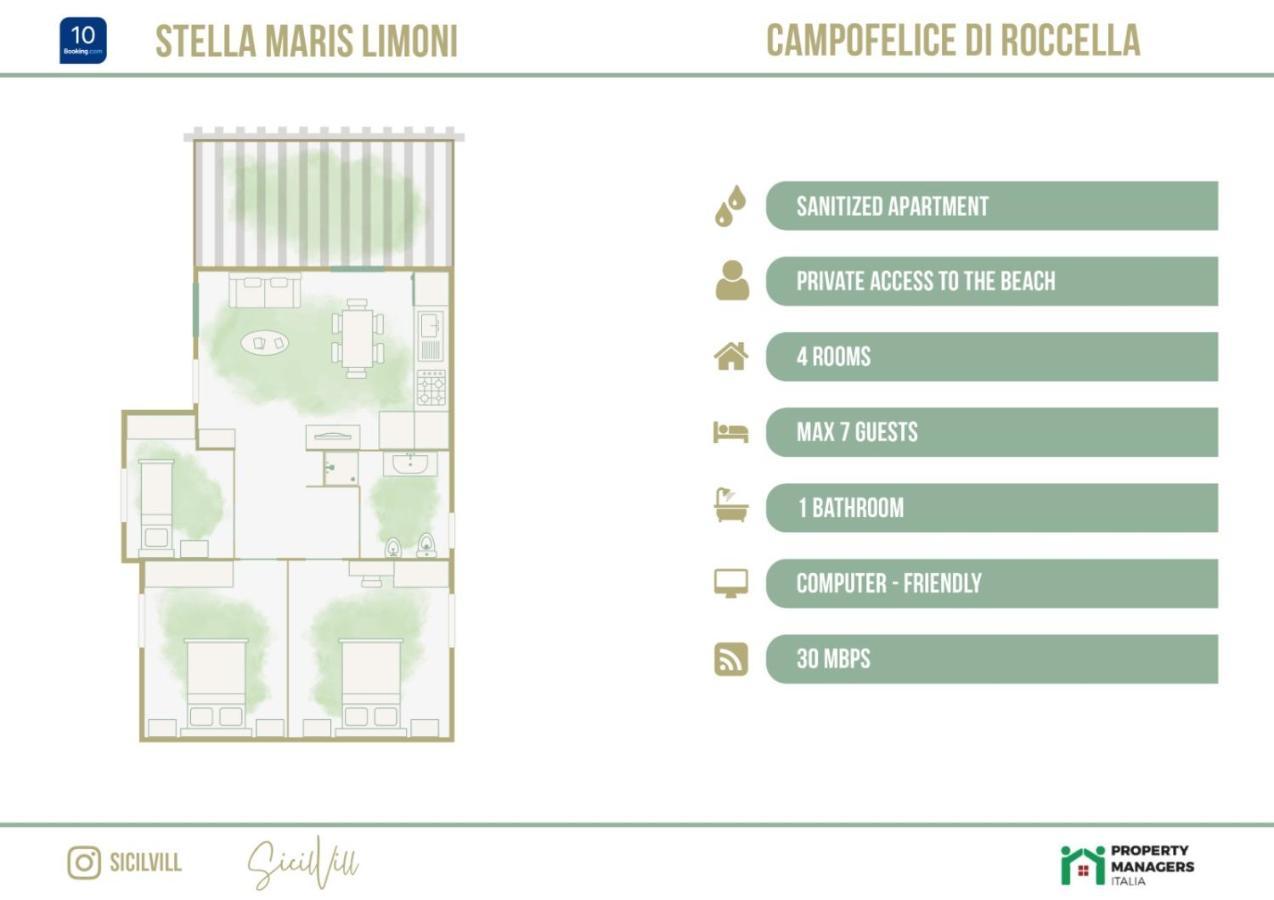 Stella Maris Limoni By Sicilvill Villa Campofelice Di Roccella Exterior photo